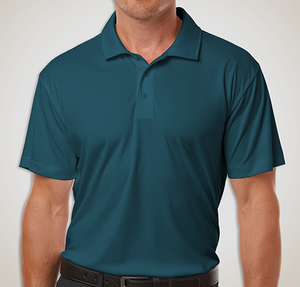 AllPro Interlock UPF 50 Performance Polo - Embroidered - Atlantic Blue