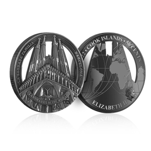 La Sagrada Familia Coin in Coin Holder
