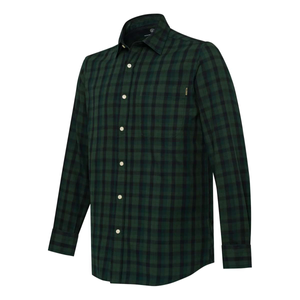 Bryggen Shirt - Green & Black Check