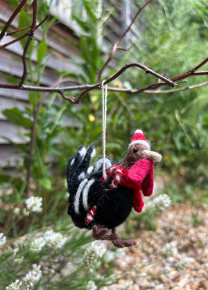 Christmas Turkey Felt Decoration
