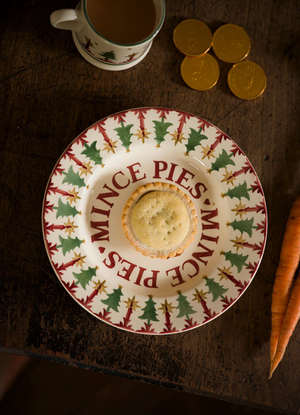 Christmas Joy Medium Dinner Plate, 8.5 Inch