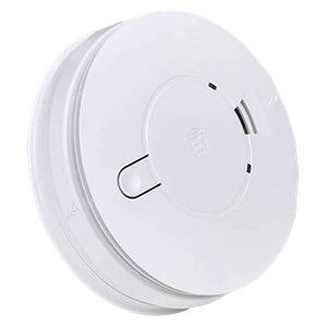 Aico Ei146E Mains Optical Smoke Alarm With Hush, 9V Alkaline Battery Back Up 240V