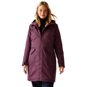 Regatta Womens Romine II Waterproof Winter Parka Jacket - 16 / Fig(Black)