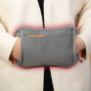 Rechargeable Hot Water Bottle - Grey