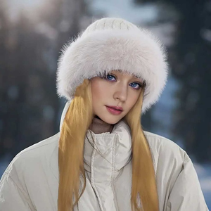 Nordica Faux Fur Hat - Arctic White