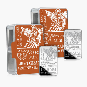 Silver Savers Archangel Michael 96 Solid Silver Bars Box Set