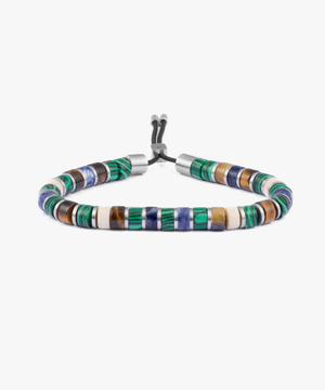Brontide 6mm Adjustable Narita | Silver - S 15-17cm