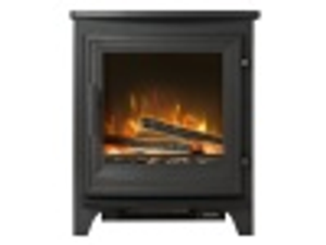 Acantha Halo Electric Stove in Black