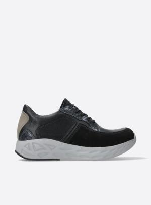 Bounce - black combi leather - Black, 40