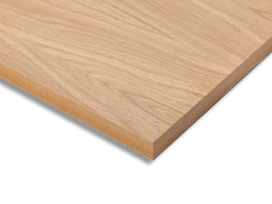 Oak Veneered Crown Cut 2 Sided MDF 6 x 2440 x 1220mm