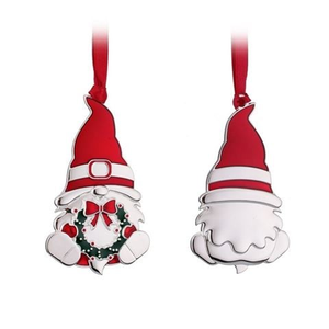 Whitehill - Gnome w/Wreath Ornament