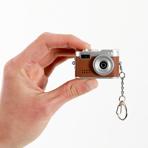 Zylo Retro Mini Digital Camera - Brown