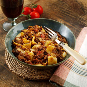 Beef Ragù with Pappardelle Pasta