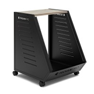 Trojan Pro Teneo 13U Wheeled Studio Rack Unit, Ash