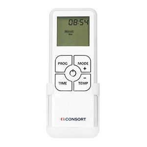 Consort HRXSL Battery Operated Handheld Controller With Large Backlit LCD Display Compatible with RX & SL Heaters (2x AA Batteries Included)