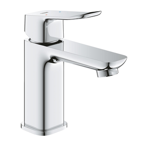 Grohe Dice S-Size Mono Basin Mixer with Push-Open Waste - Chrome