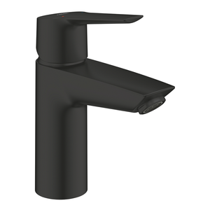 Grohe Start SilkMove S-Size Mono Basin Mixer with Push-Open Waste - Matt Black