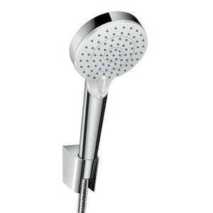 hansgrohe Crometta Vario EcoSmart 9 l/min 2 Spray Handshower with Holder & Hose