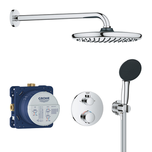 Grohe Precision Thermostat Concealed Shower System with Vitalio Start 250