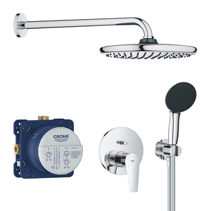 Grohe Smart Edge Concealed Shower System with Vitalio Start 250