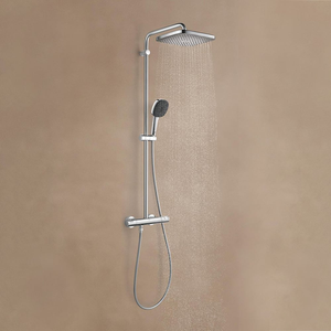 Grohe Vitalio Comfort 250 Thermostatic Shower System - Chrome