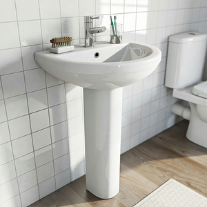 Orchard Eden 550mm 1TH Full Pedestal Basin