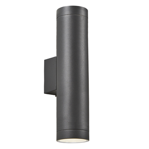 Ellis &amp; Co Anthracite Long Outdoor Up &amp; Down Wall Light