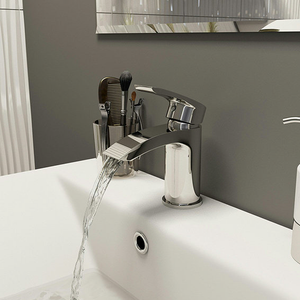 Orchard Wye Round Basin Mixer Tap - Chrome