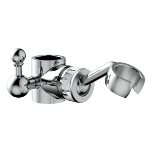 Adjustable Shower Handset Holder – Chrome for Rigid Riser Kits