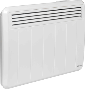 Dimplex PLX100E PLXE Series White LOT20 Compliant Panel Heater With Programmable Room Temperature, 7 Day Timer & Electronic Thermostat IP24 1.0kW