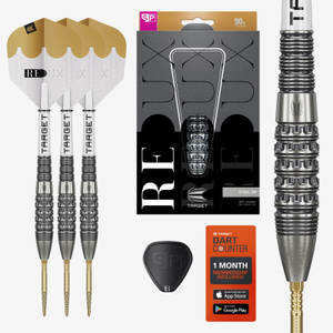 Target Darts Redux 02 90% Tungsten 25g Swiss Point Steel Tip Darts Set