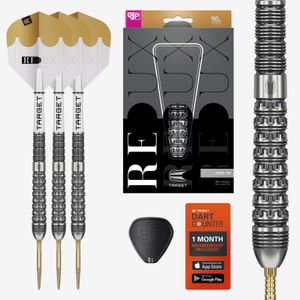 Target Darts Redux 03 90% Tungsten 24g Swiss Point Steel Tip Darts Set