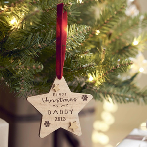 Mamas & Papas 'My First Christmas As A Daddy' Tree Decoration