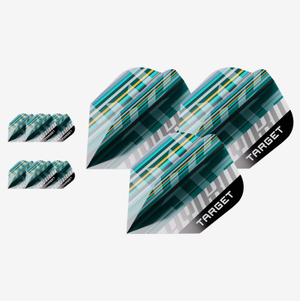 Target Darts Hydro Pro.Ultra No.6 Dart Flights (Set of 3)