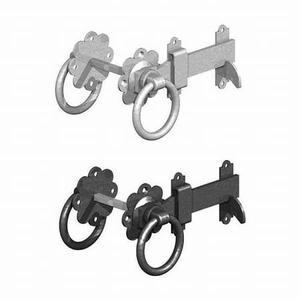 Ring Gate Latch - Black