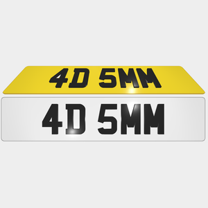 4D 5mm Acrylic Plates