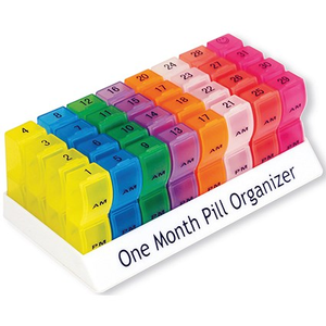 Aidapt Colourful One Month Pill Organiser VM931AC