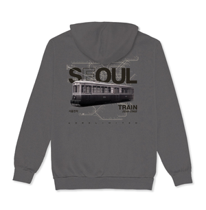 Seoul Train Hoodie In Shadow (S)