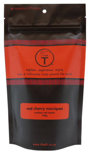 Red cherry marzipan