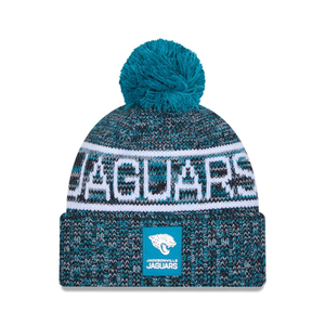 Jacksonville Jaguars NFL Sideline 2025 Turquoise Sport Knit Beanie Hat