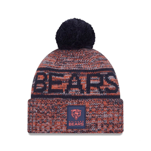 Chicago Bears NFL Sideline 2025 Navy Sport Knit Beanie Hat