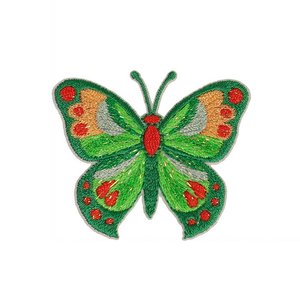 Écusson thermocollant papillon - Vert