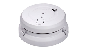 Deta 1163 Deta Protect Mains Powered Optical Smoke Alarm With Hush, Alkaline Battery Back Up & Push Fit Base 240V