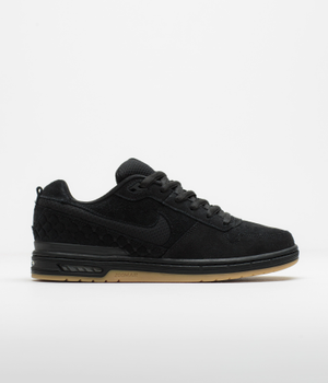 Nike SB P-Rod 1 OG Shoes - Black / Black - Black - Gum Light Brown
