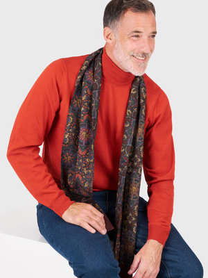 Peter Christian - Spice Merino Polo Neck Jumper