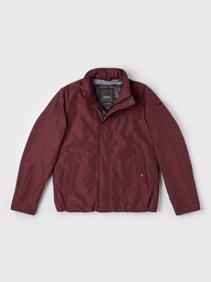 Peter Christian - Burgundy Geox Respira Short Padded Jacket