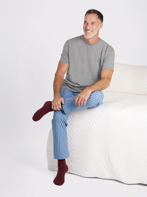 Peter Christian - Grey & Blue HJ Pyjama Set