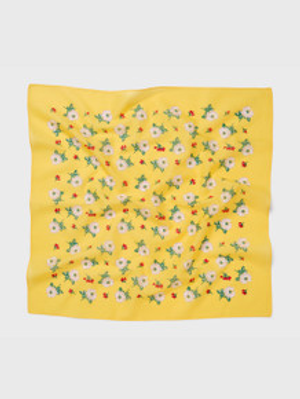 Yellow Floral Giant Hank