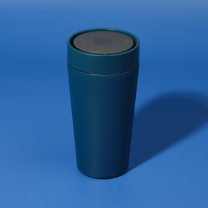 Stainless Steel 12oz Recycled Leakproof Travel Mug - Circular&Co - Midnight Blue