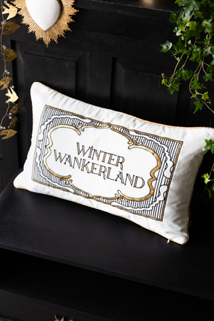 Winter Wankerland Christmas Cushion - Cover